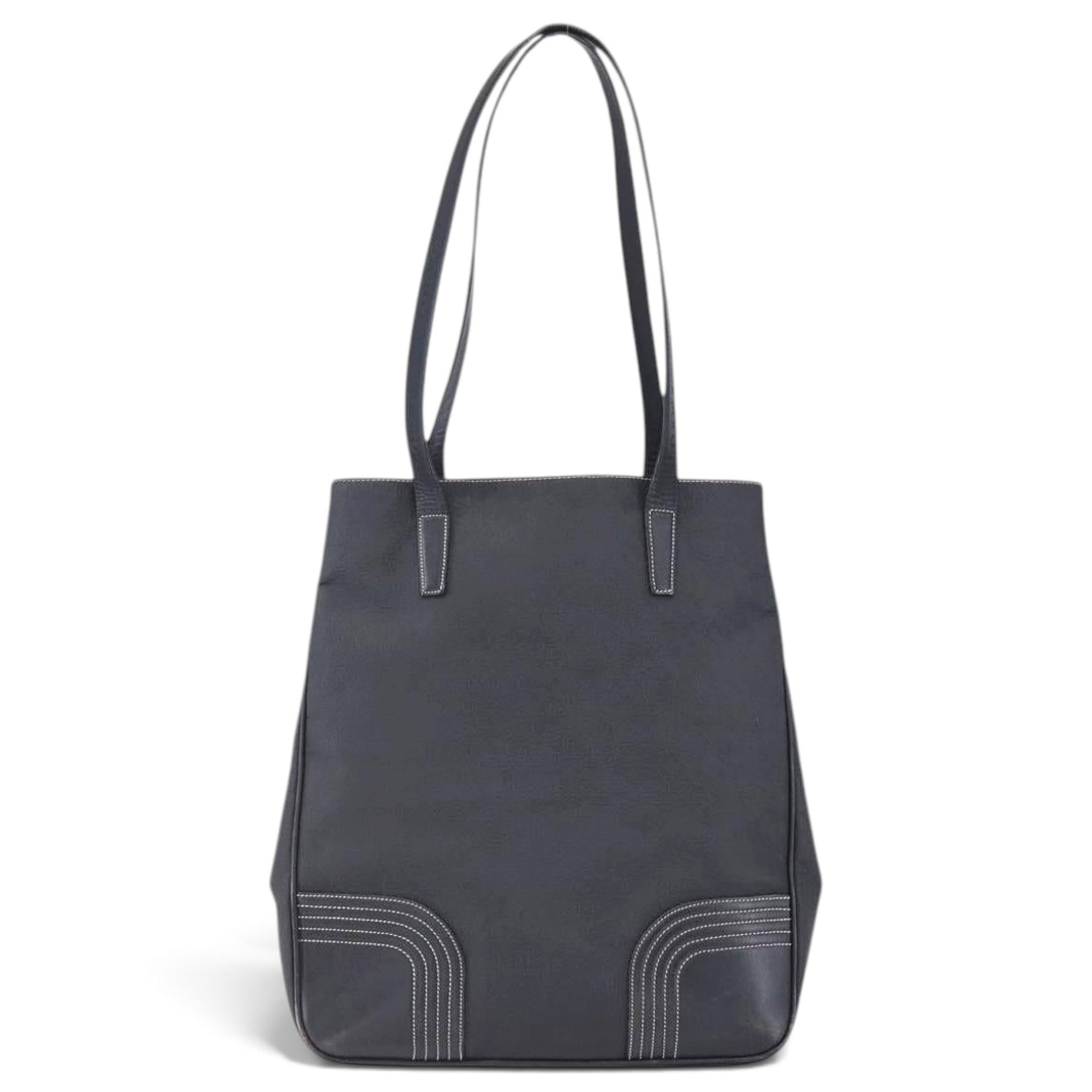 Anagram leather tote