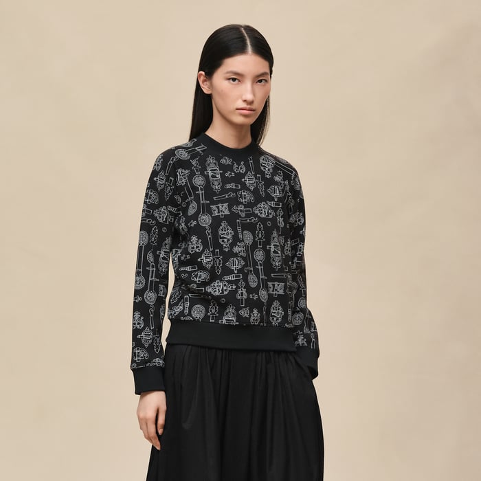Noir "Ferronnerie Remix" Sweatshirt