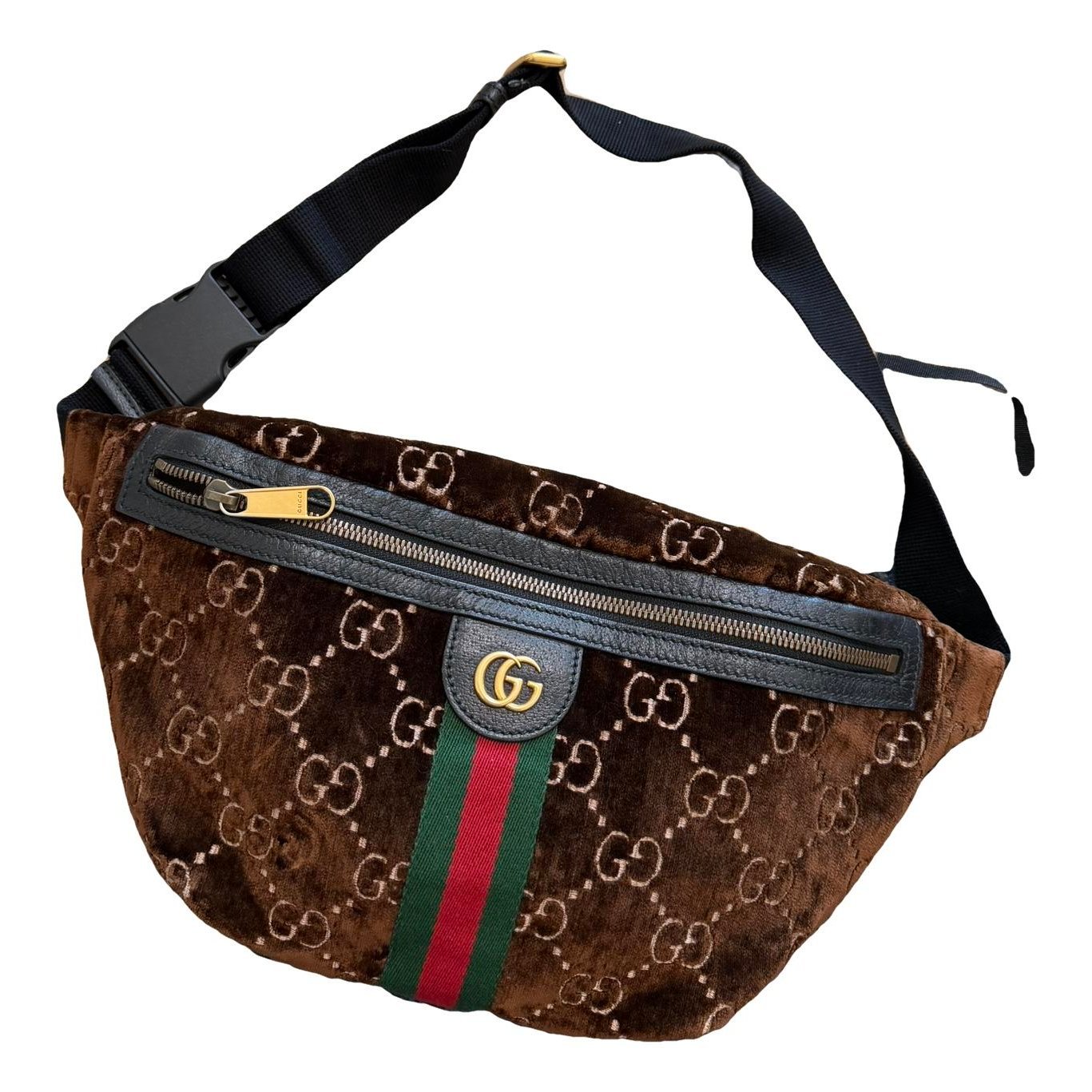 Ophidia velvet handbag