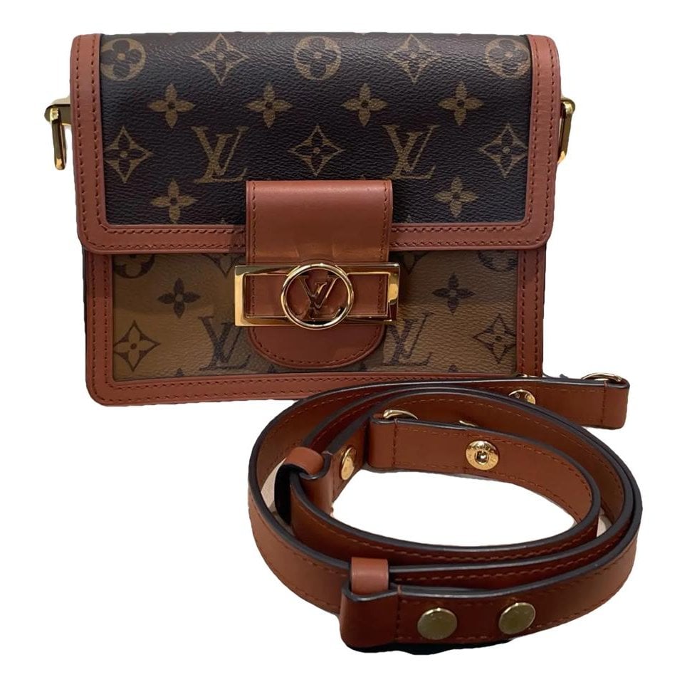 Dauphine Mini leather handbag
