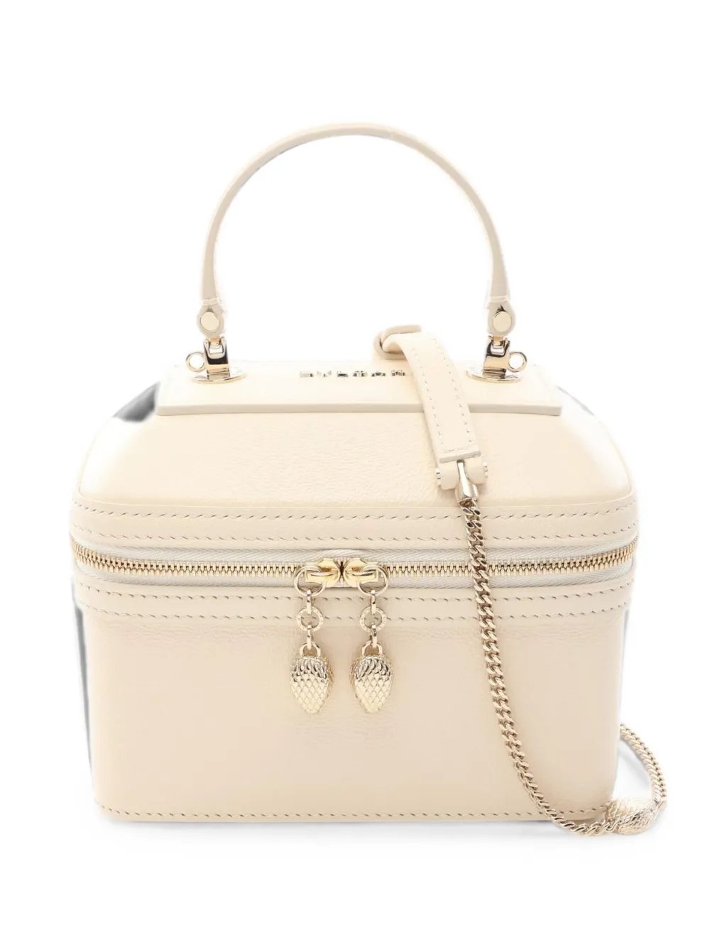 2010s Serpenti Jewelry Box 2-Way leather tote bag