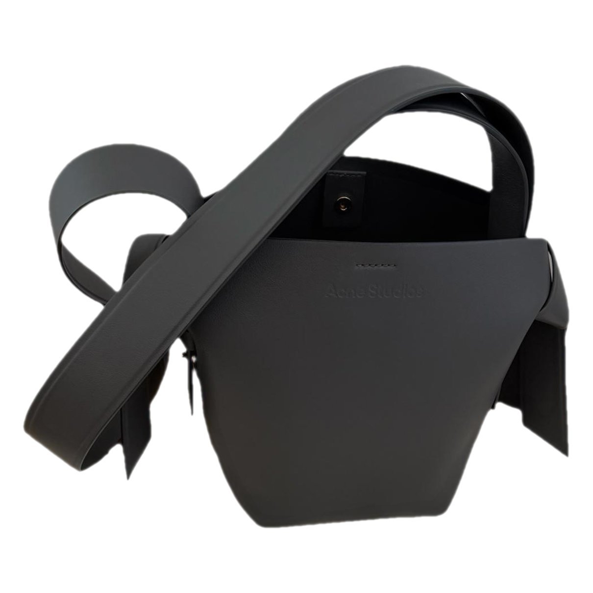 Musubi leather handbag