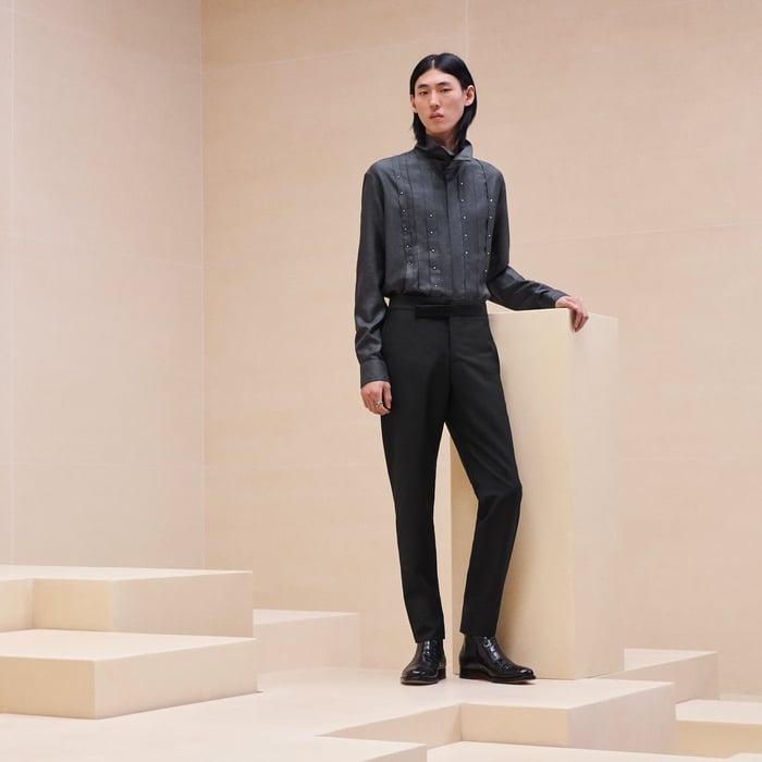 "Clou pyramide" sporty fit shirt