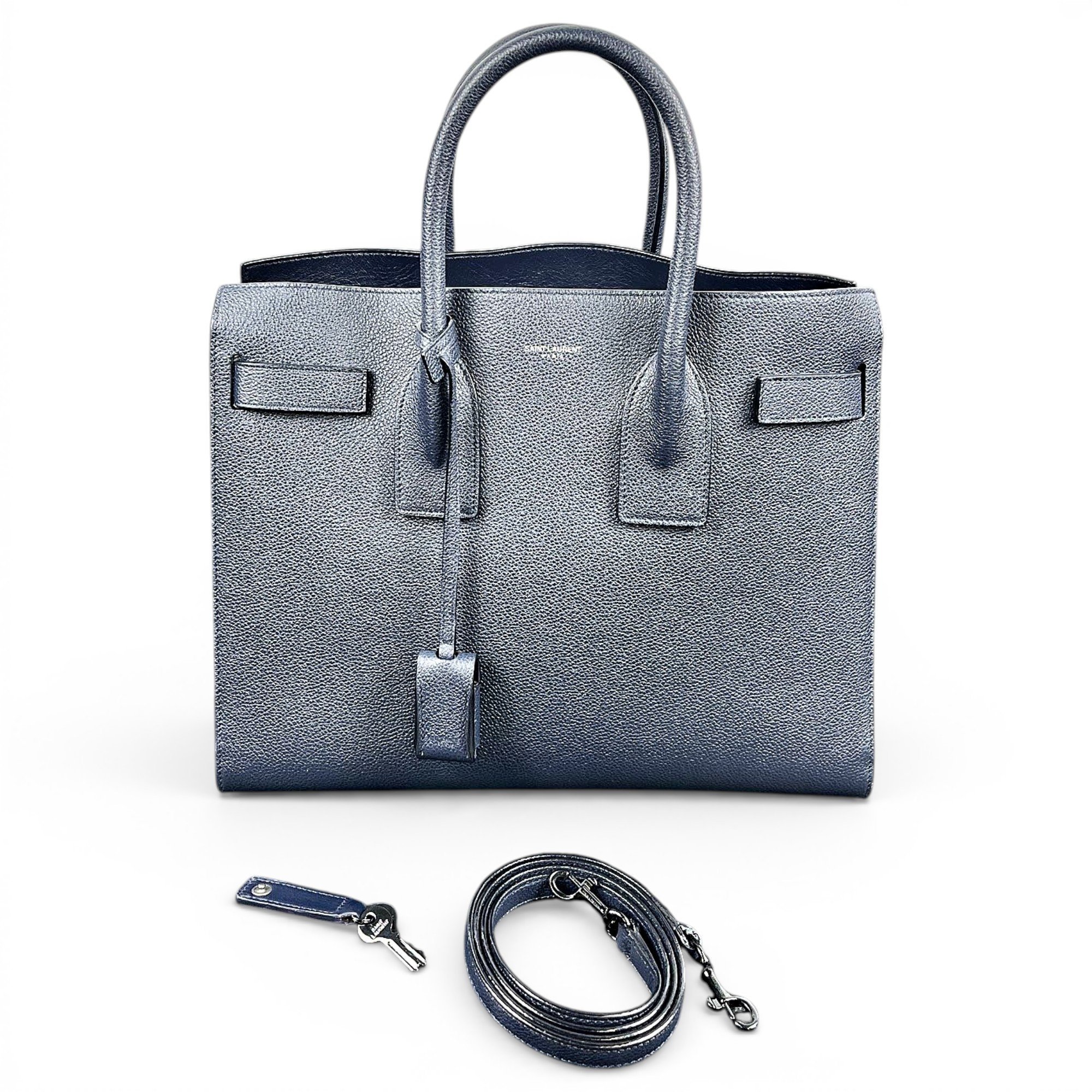Saint Laurent Sac de Jour leather handbag