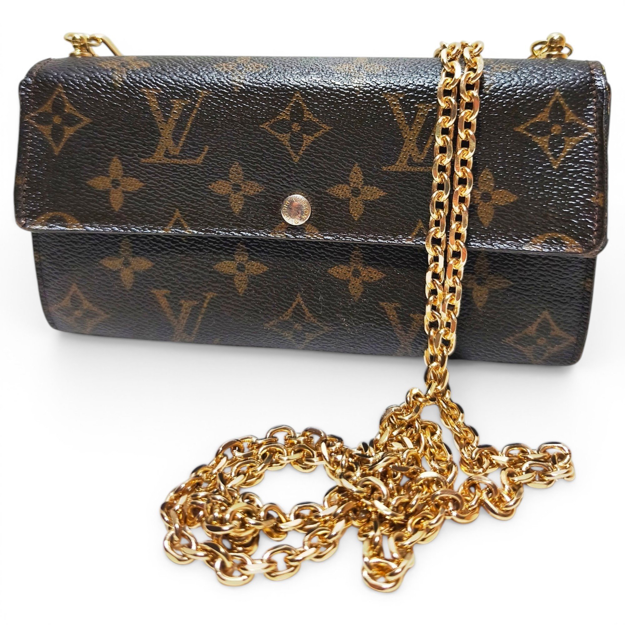 Leather crossbody bag