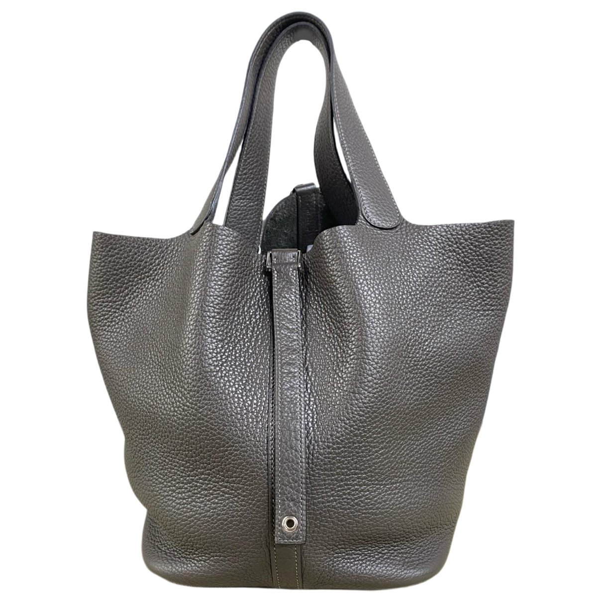 Hermes Picotin 26 Handbag Natural Clemence Leather 2015