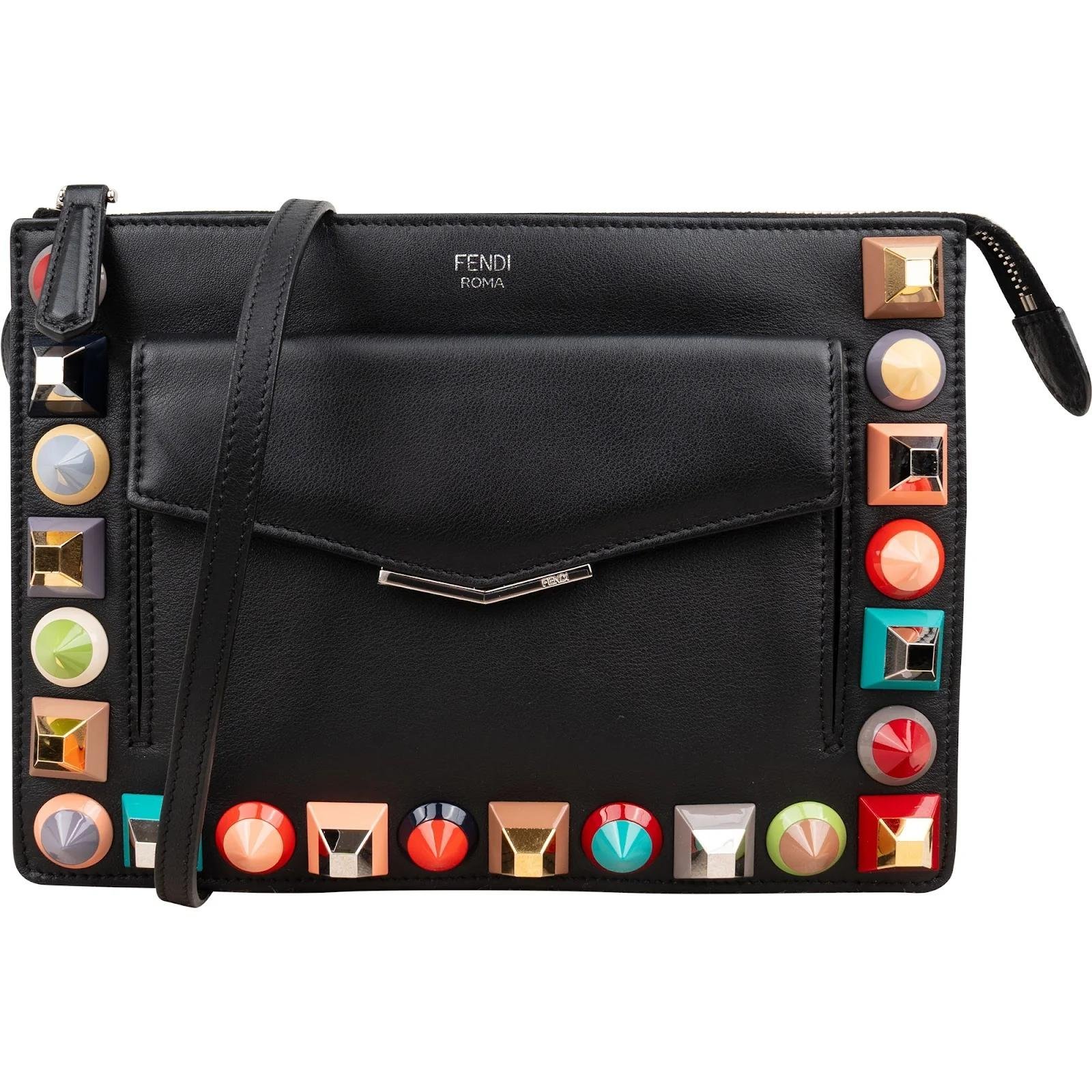 Leather crossbody bag