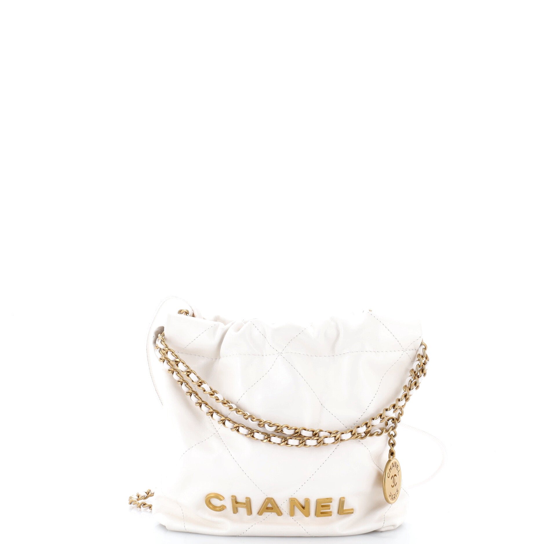 22 Chain Hobo Quilted Calfskin Mini