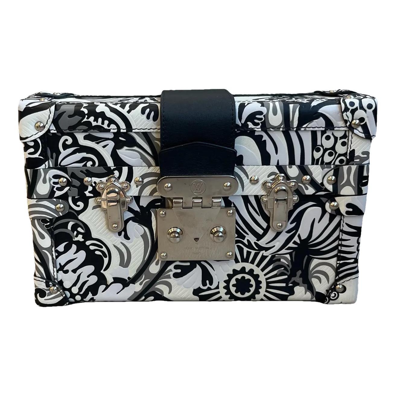Petite Malle leather crossbody bag