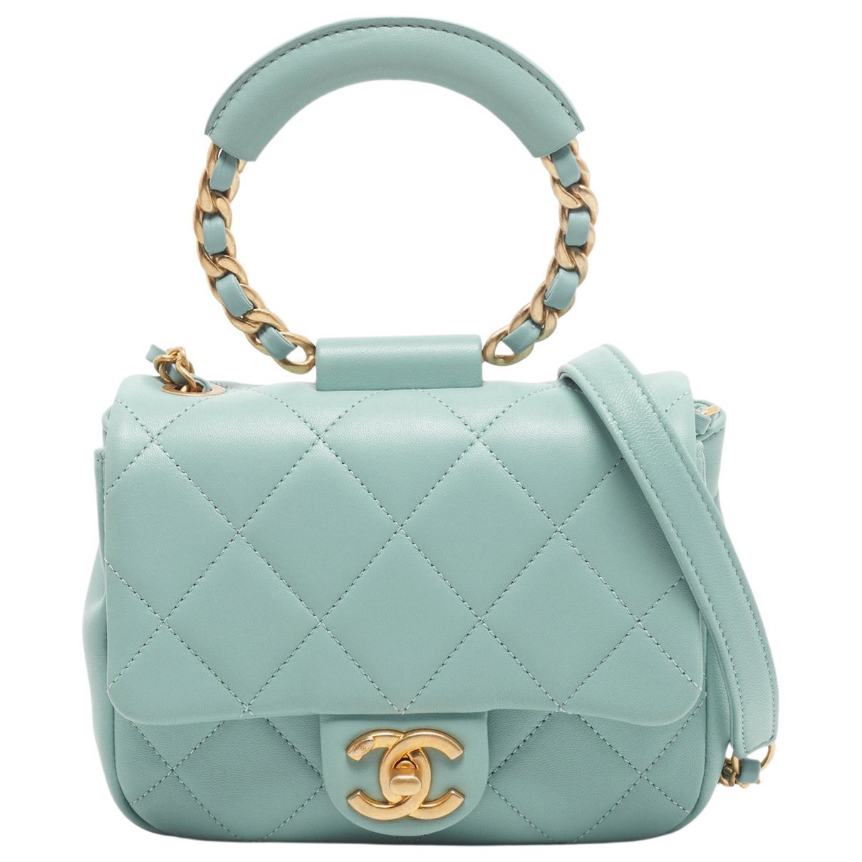 Leather satchel