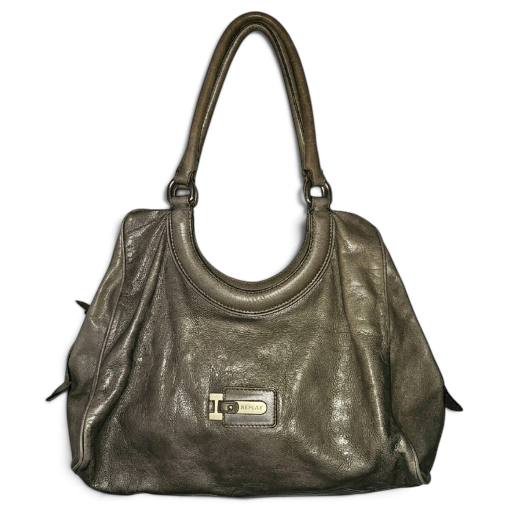Leather handbag