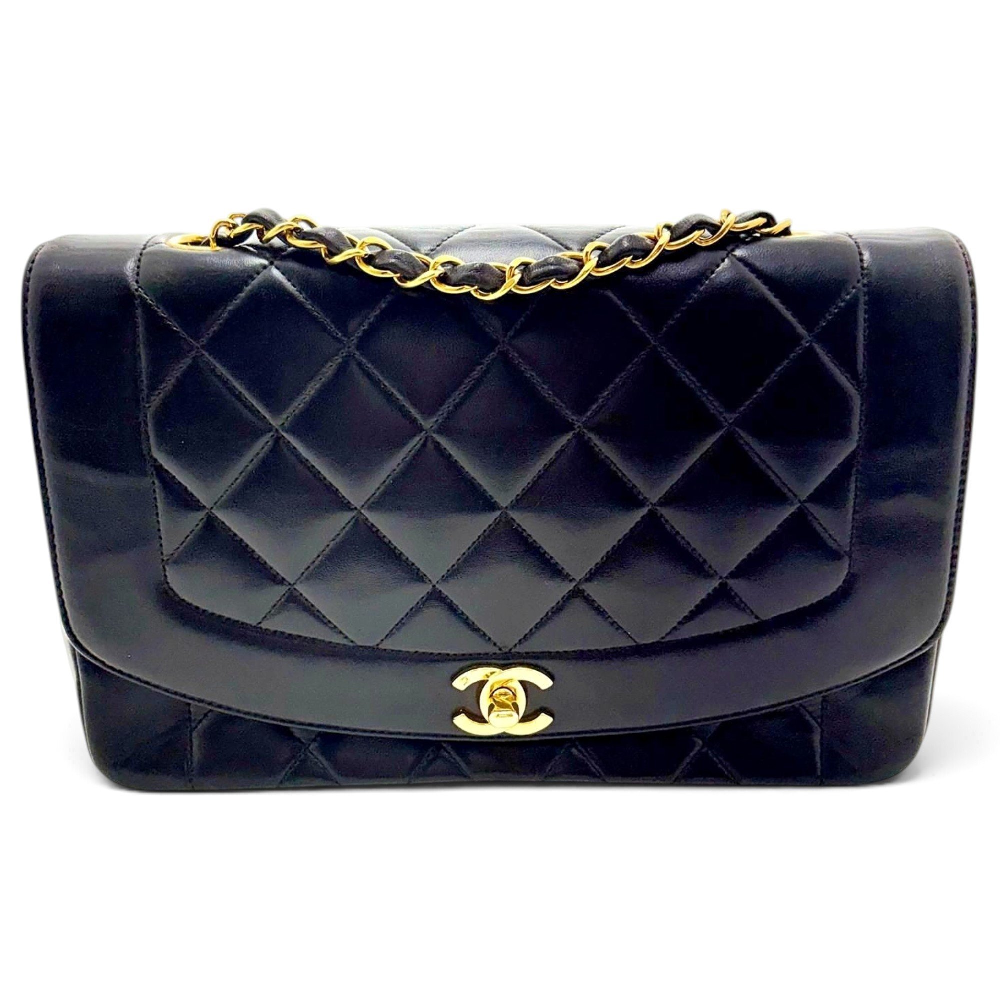 Diana leather handbag