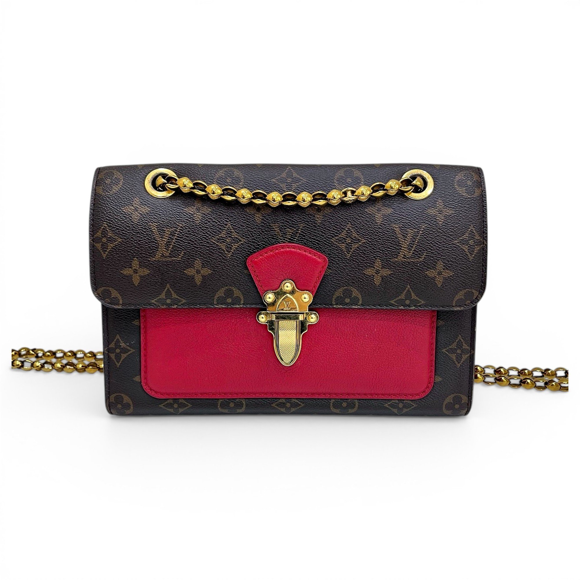 Victoire leather handbag