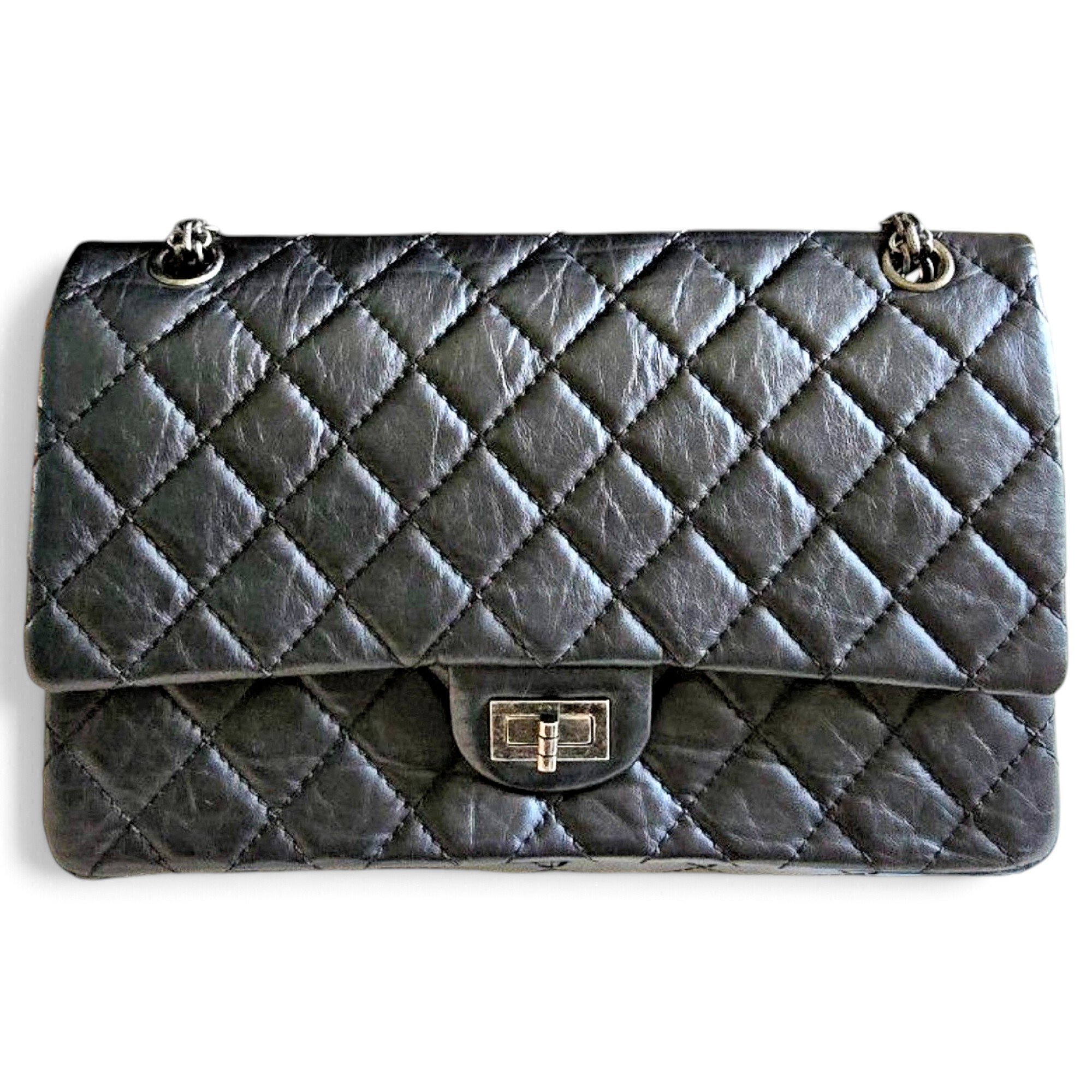 2.55 leather handbag