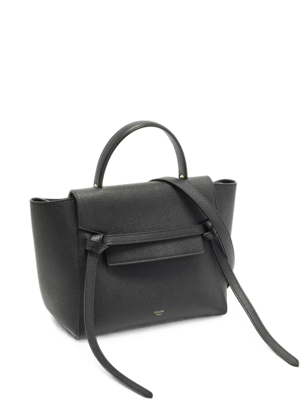 Micro Belt leather tote bag