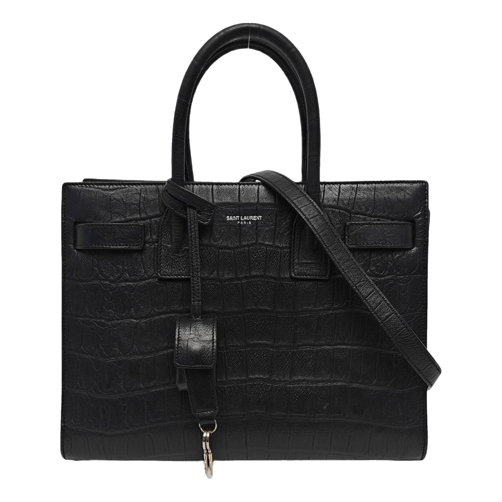 Sac de Jour leather tote