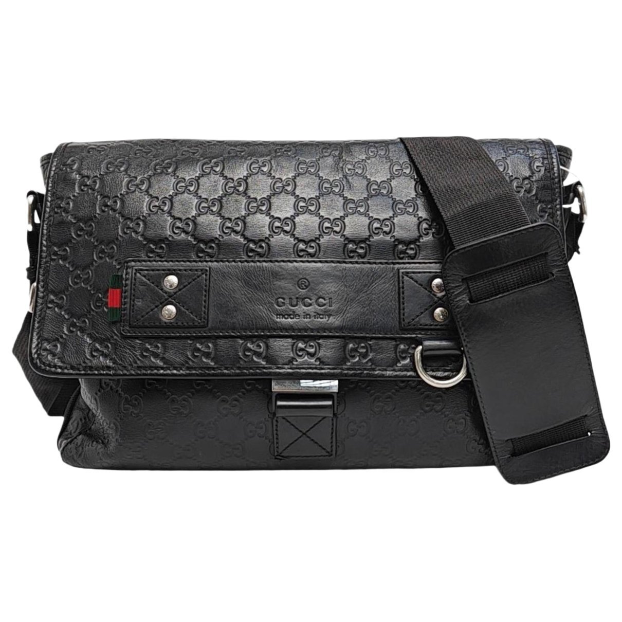 Leather crossbody bag