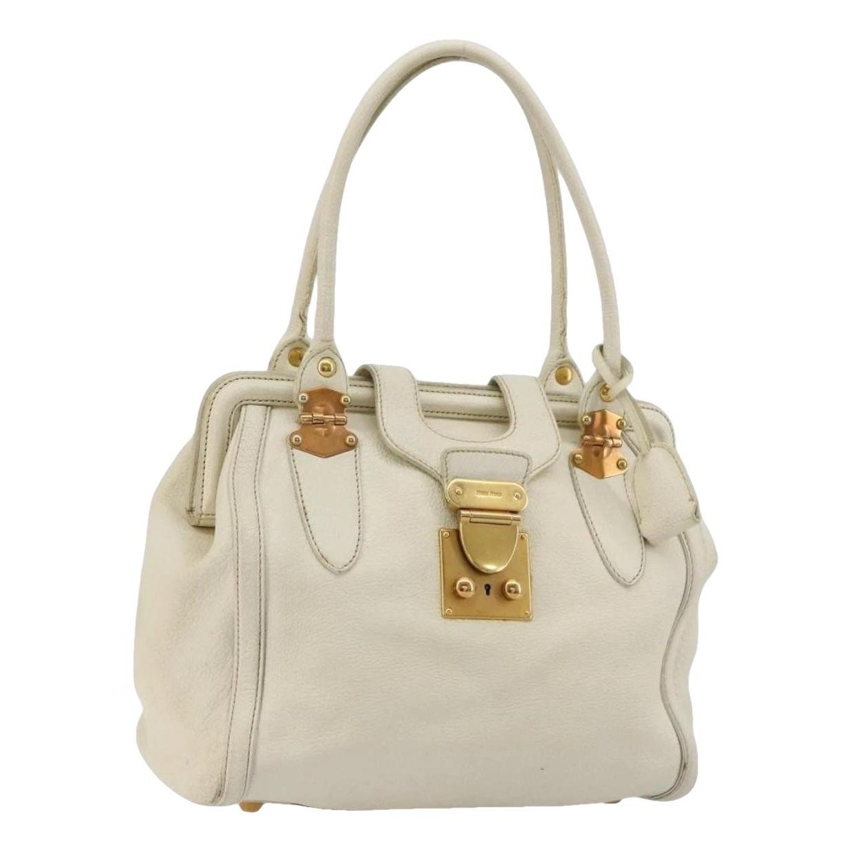 Leather tote