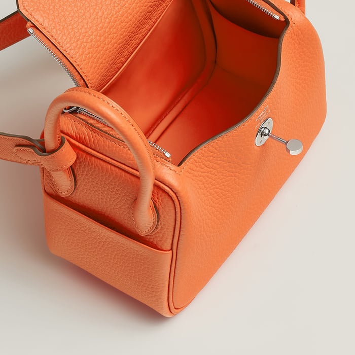 Orange Lindy II Mini Bag