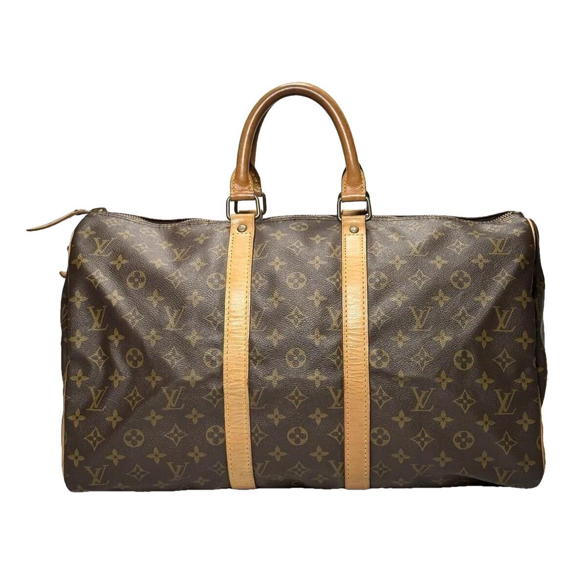 Keepall leather 48h bag