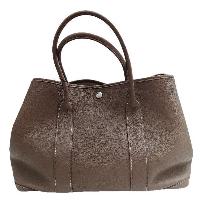 Garden Party leather handbag