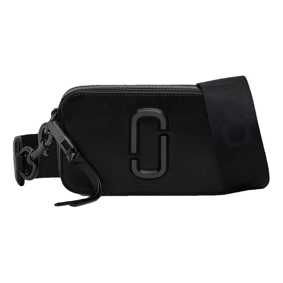 Snapshot leather crossbody bag
