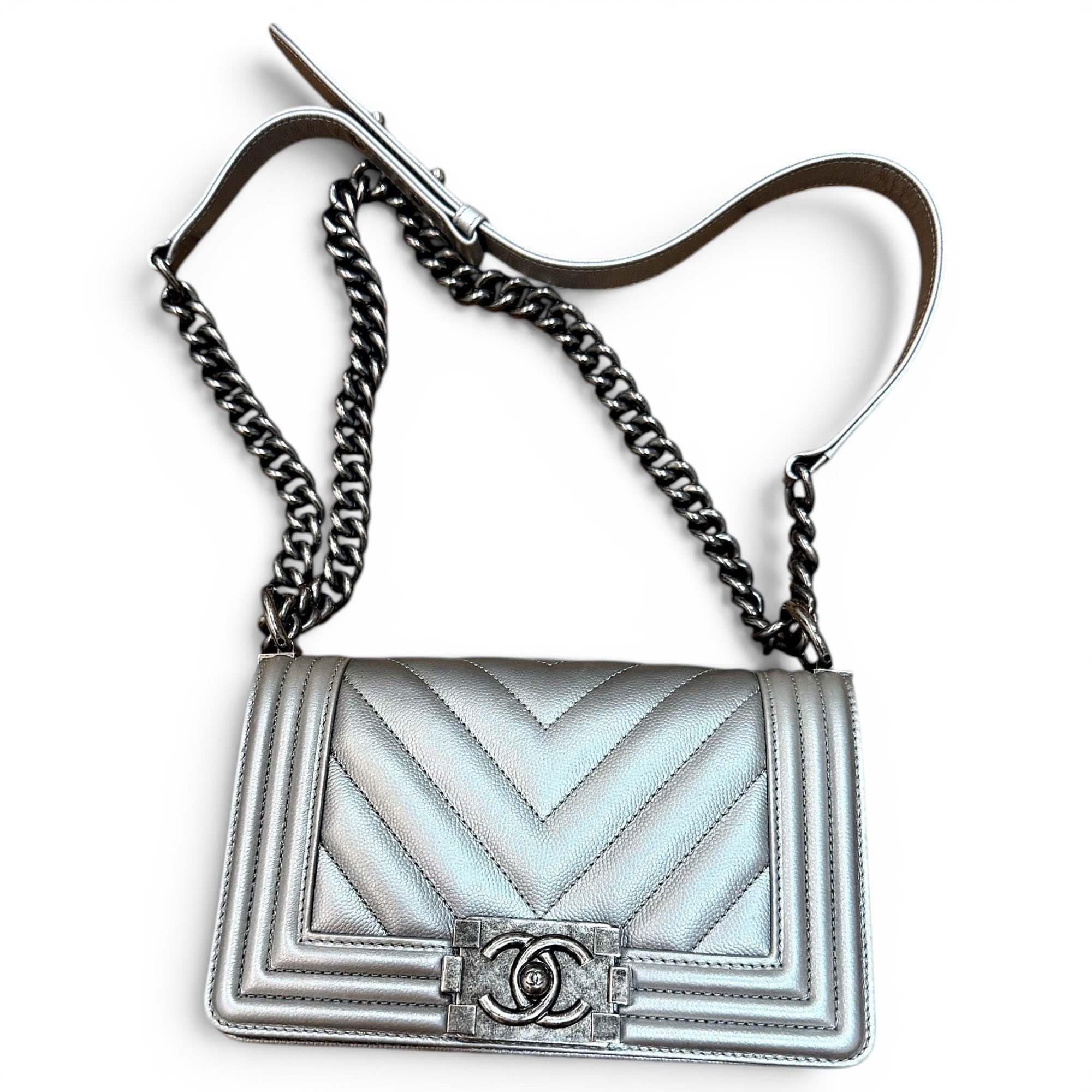 Boy leather handbag