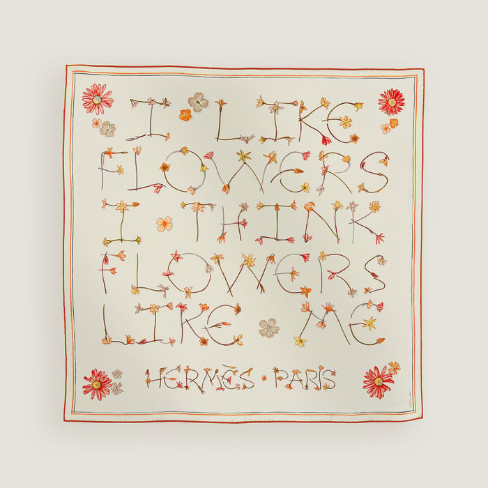 I Like Flowers Scarf 70
