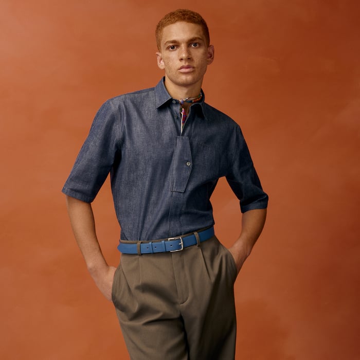 Bleu Tie Etriviere 32 Belt