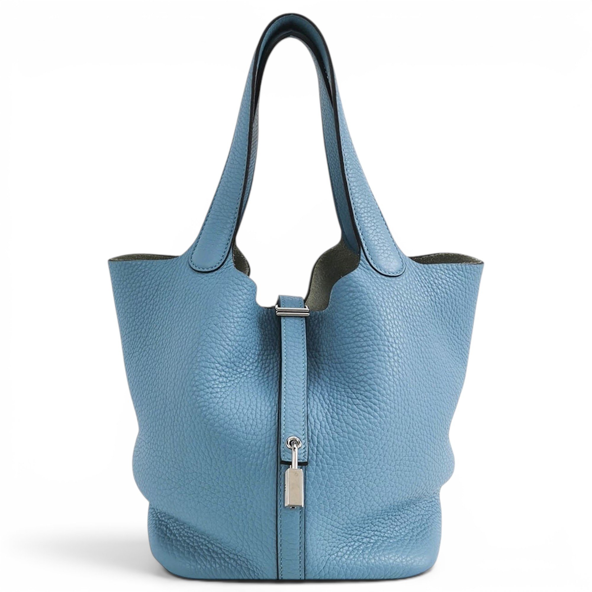 Picotin leather handbag