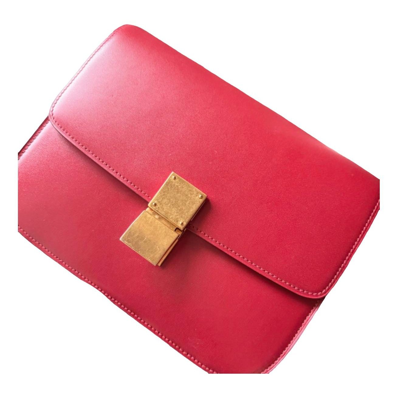 Classic leather crossbody bag