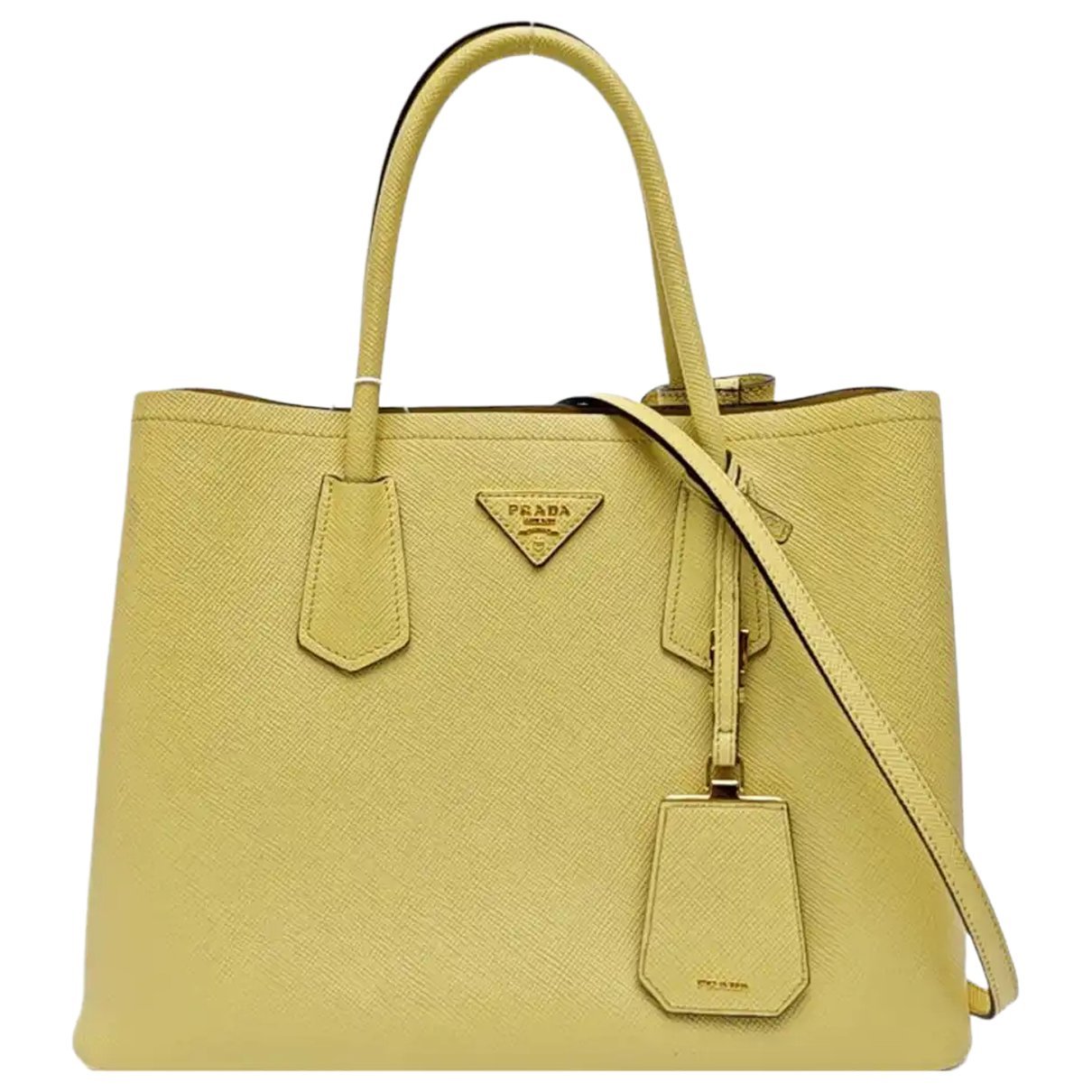 Prada Double leather handbag