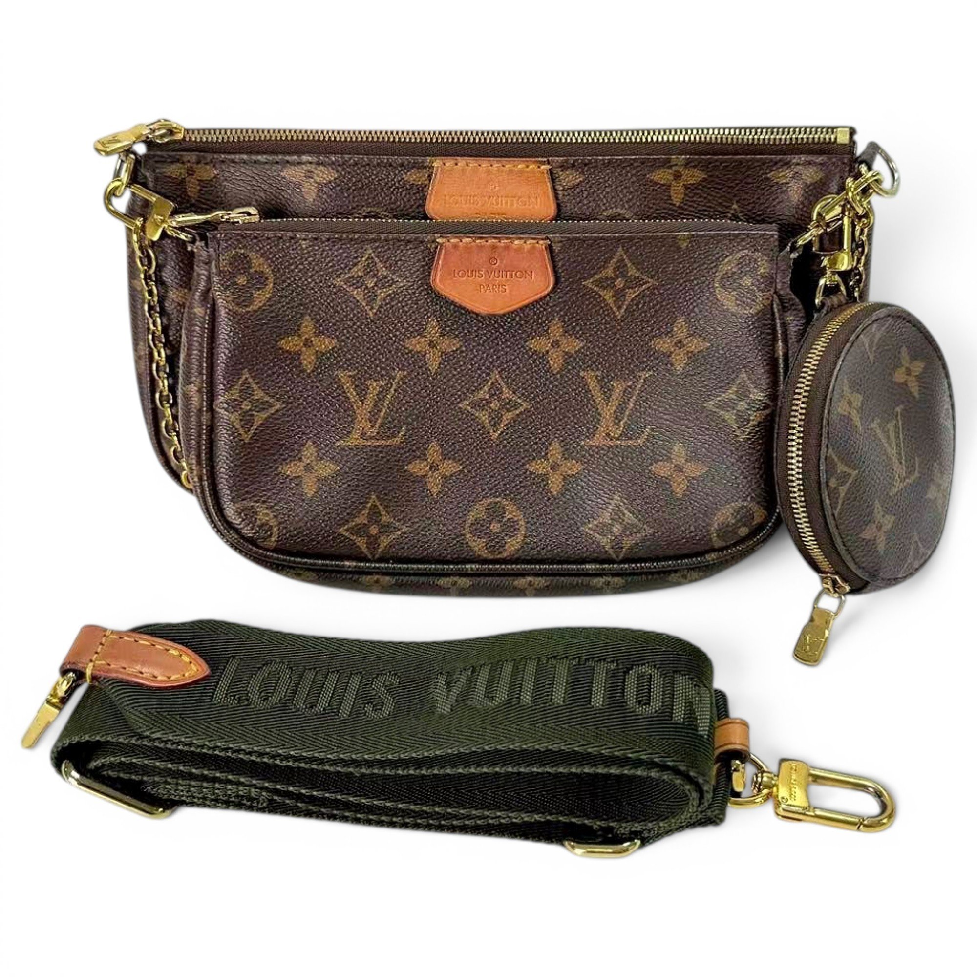 Multi Pochette Accessoires leather crossbody bag