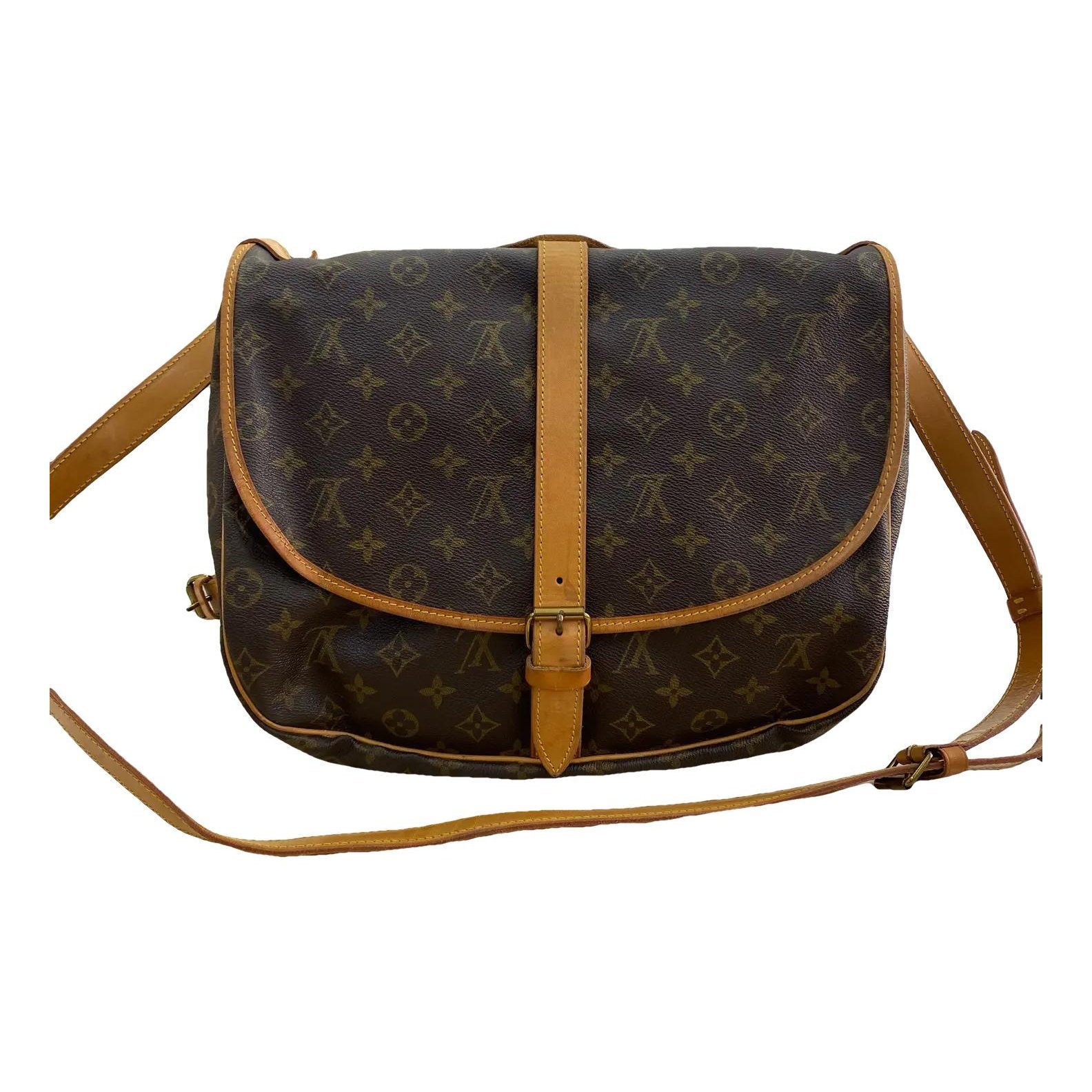 Saumur vinyl handbag