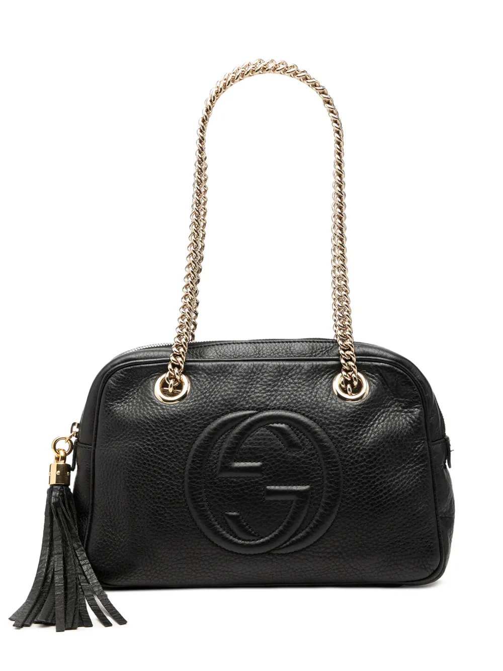2000-2015 Pebbled Leather Soho Chain Zip shoulder bag