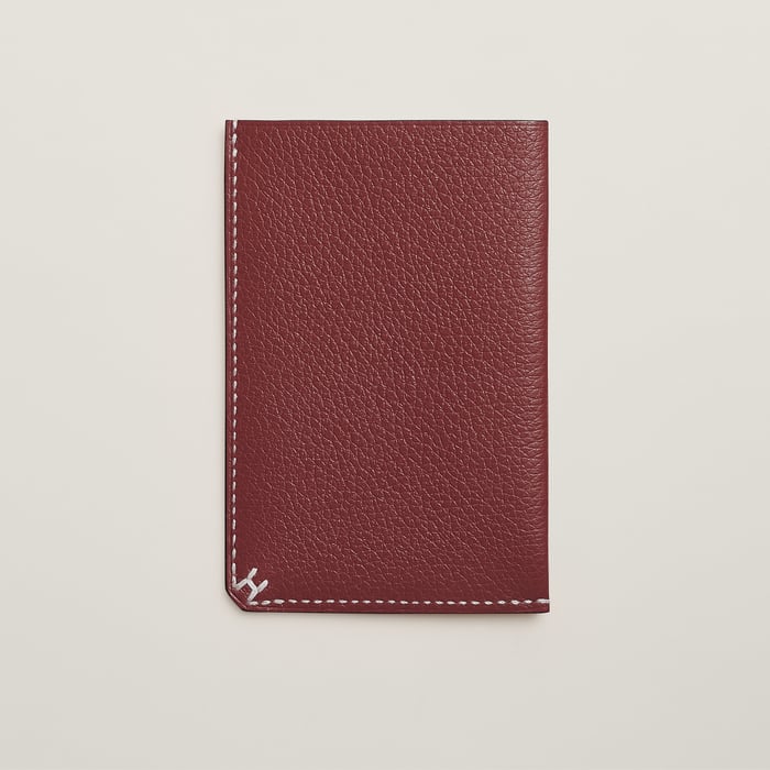 Rouge H H Sellier Card Holder