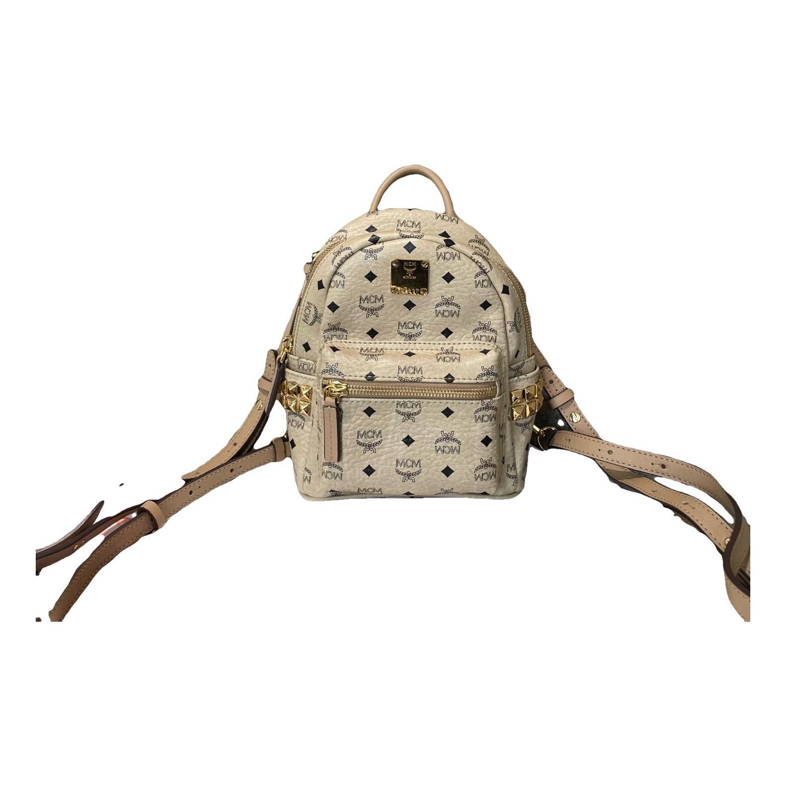 Stark leather backpack