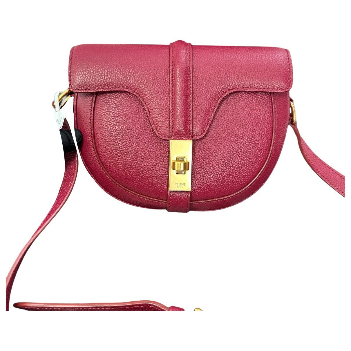 SAC 16 BESACE leather handbag