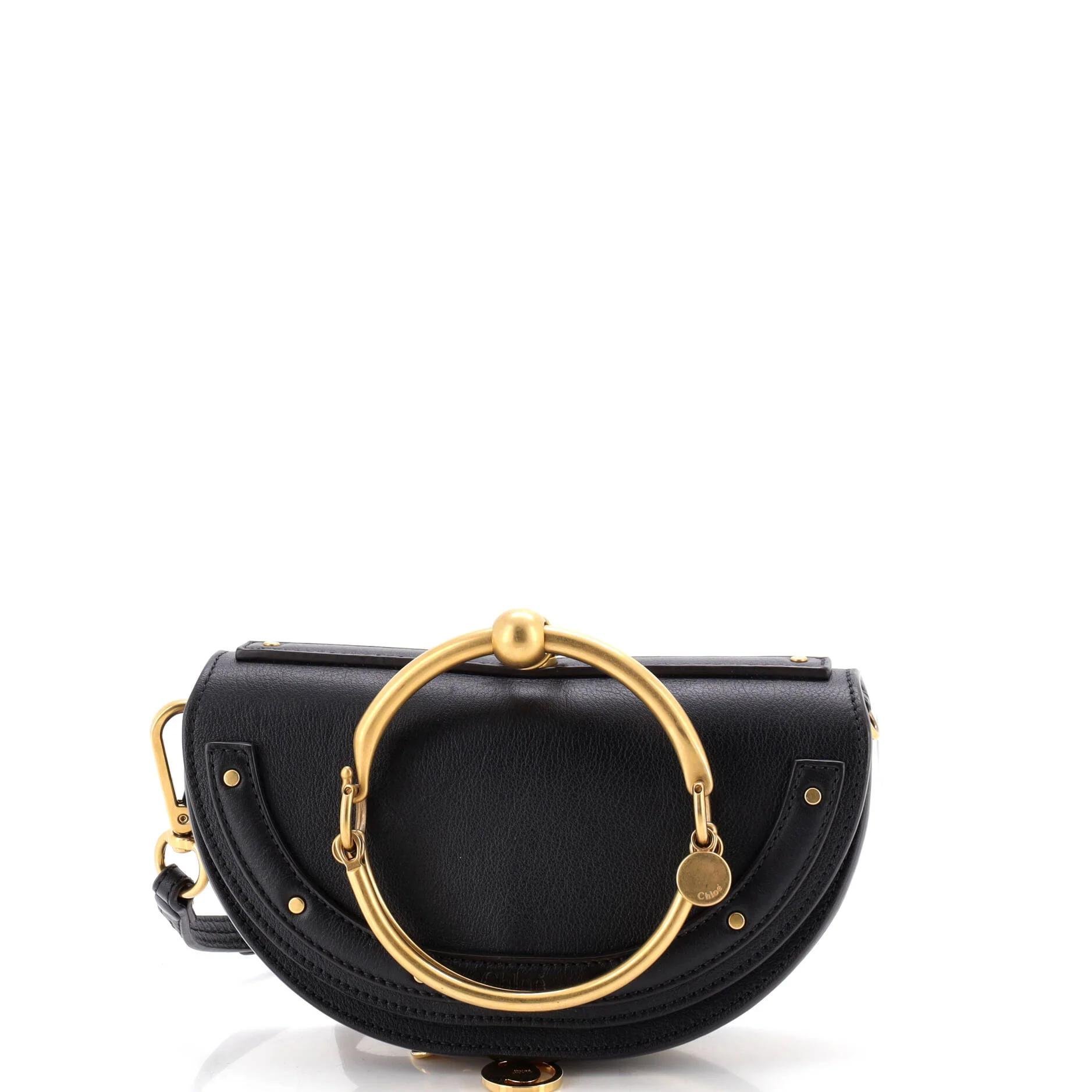 Leather crossbody bag