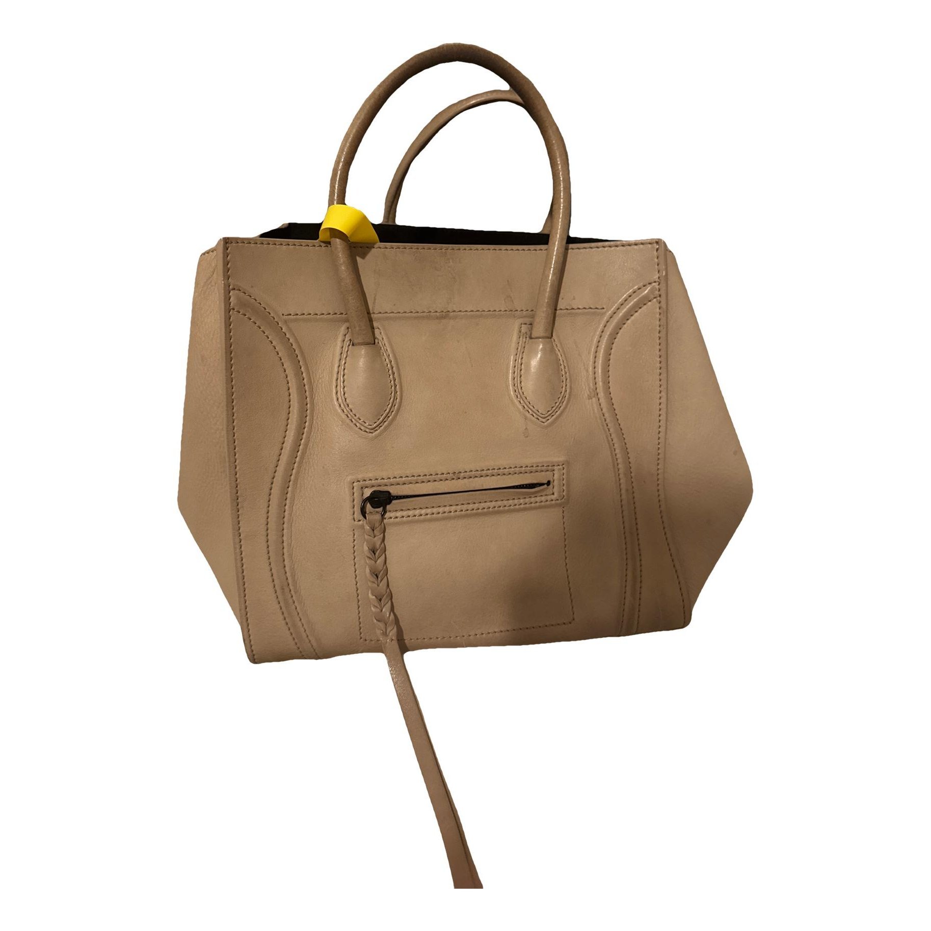 Luggage leather handbag
