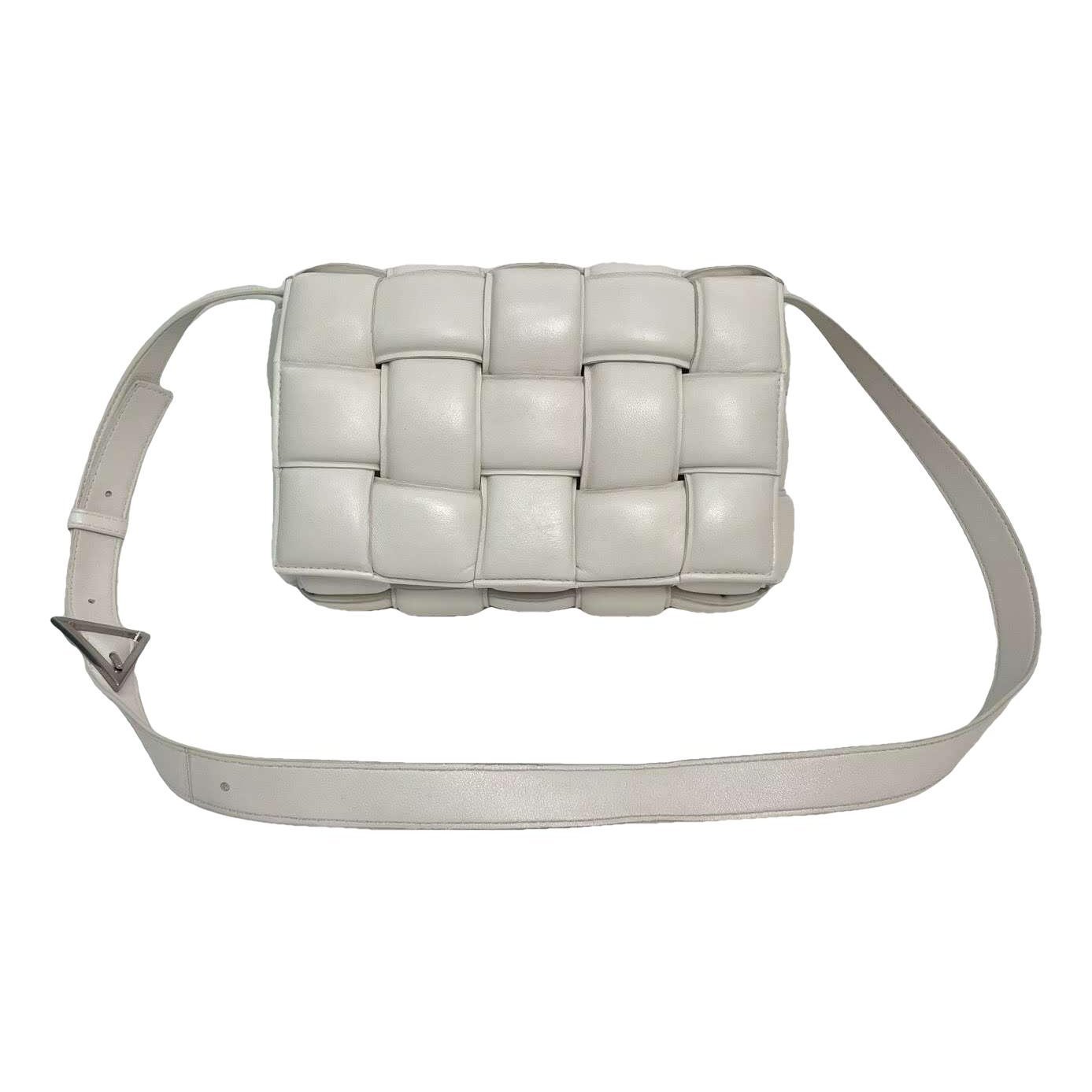 Cassette Padded leather handbag