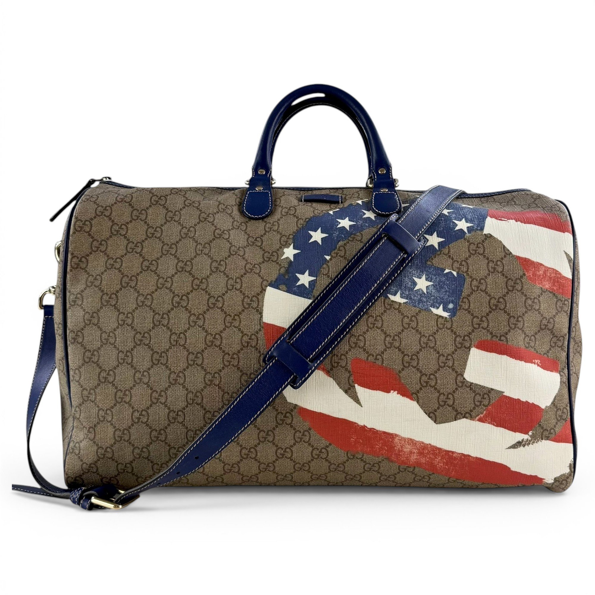 Joy leather travel bag