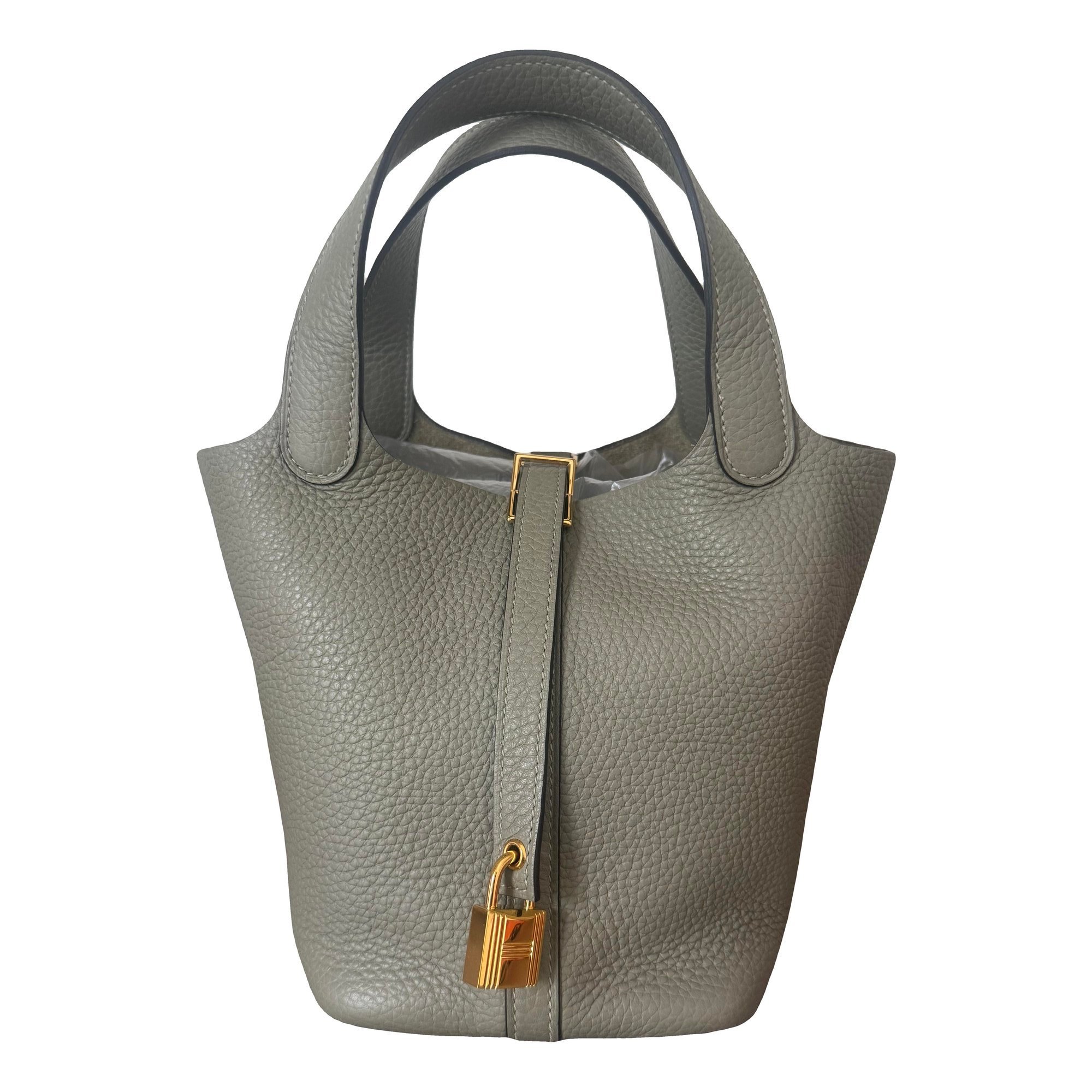Picotin leather handbag