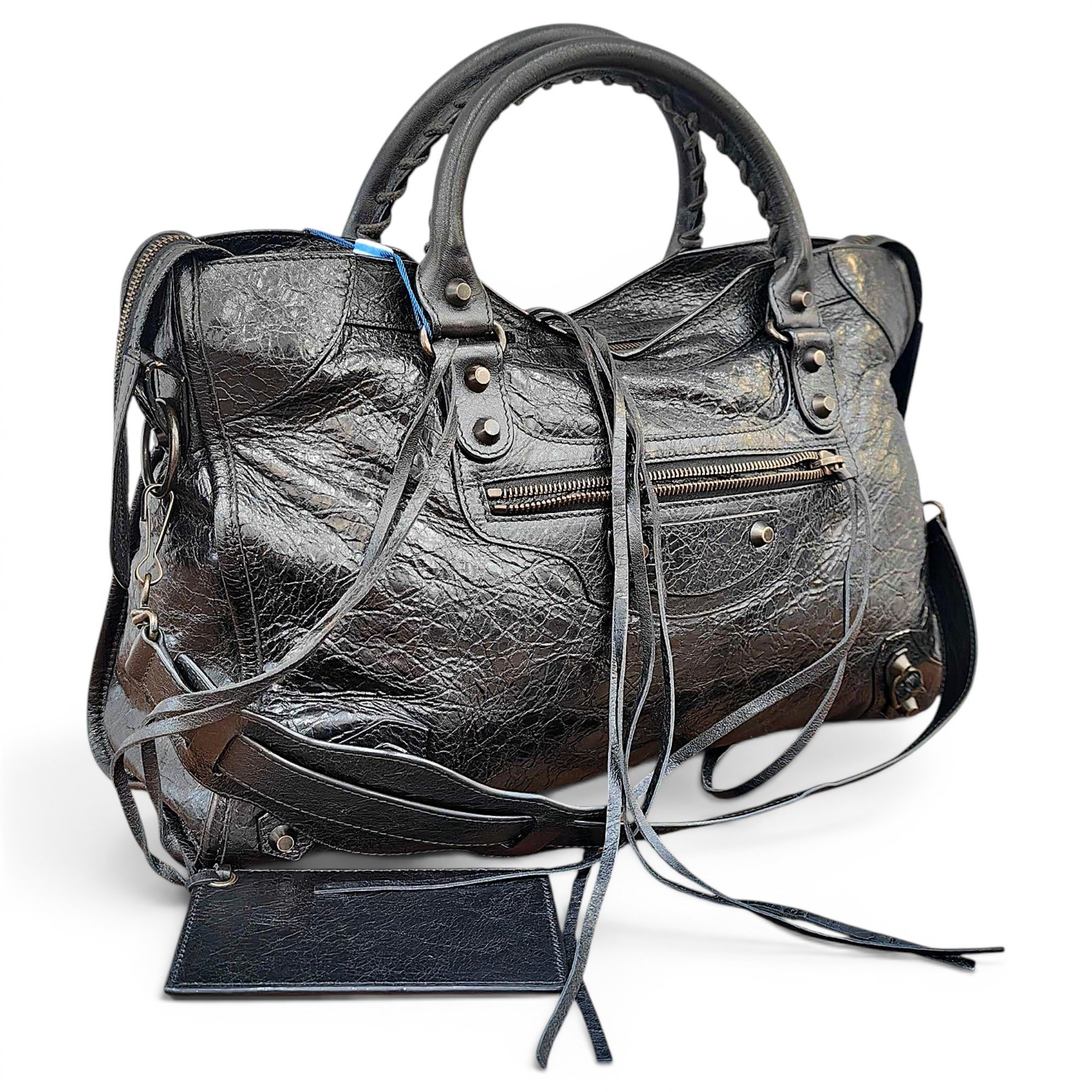 Balenciaga City leather handbag