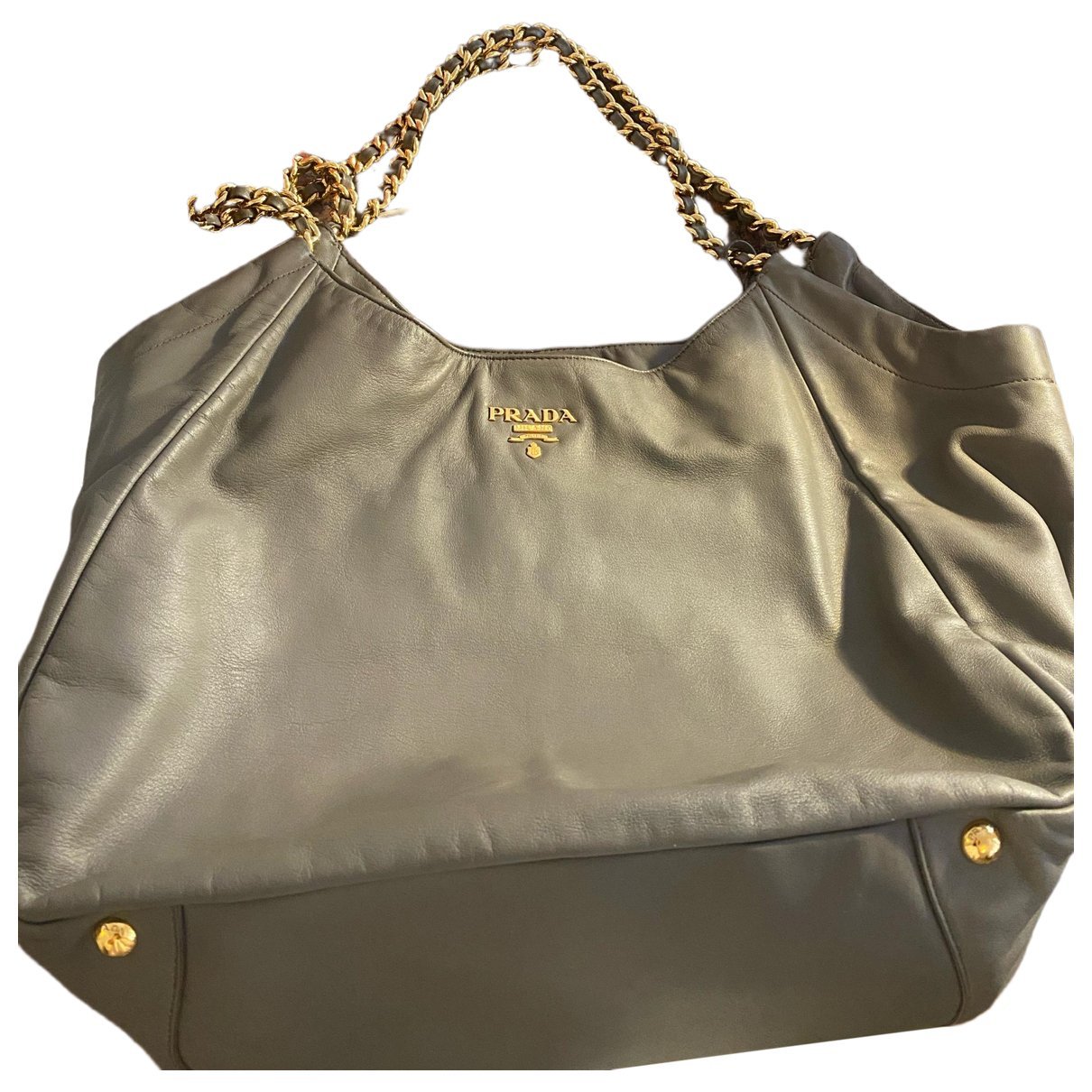 Leather handbag