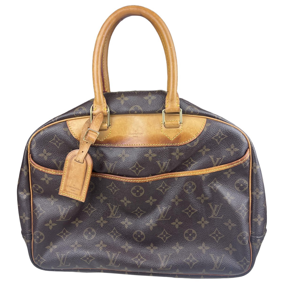 Deauville leather handbag
