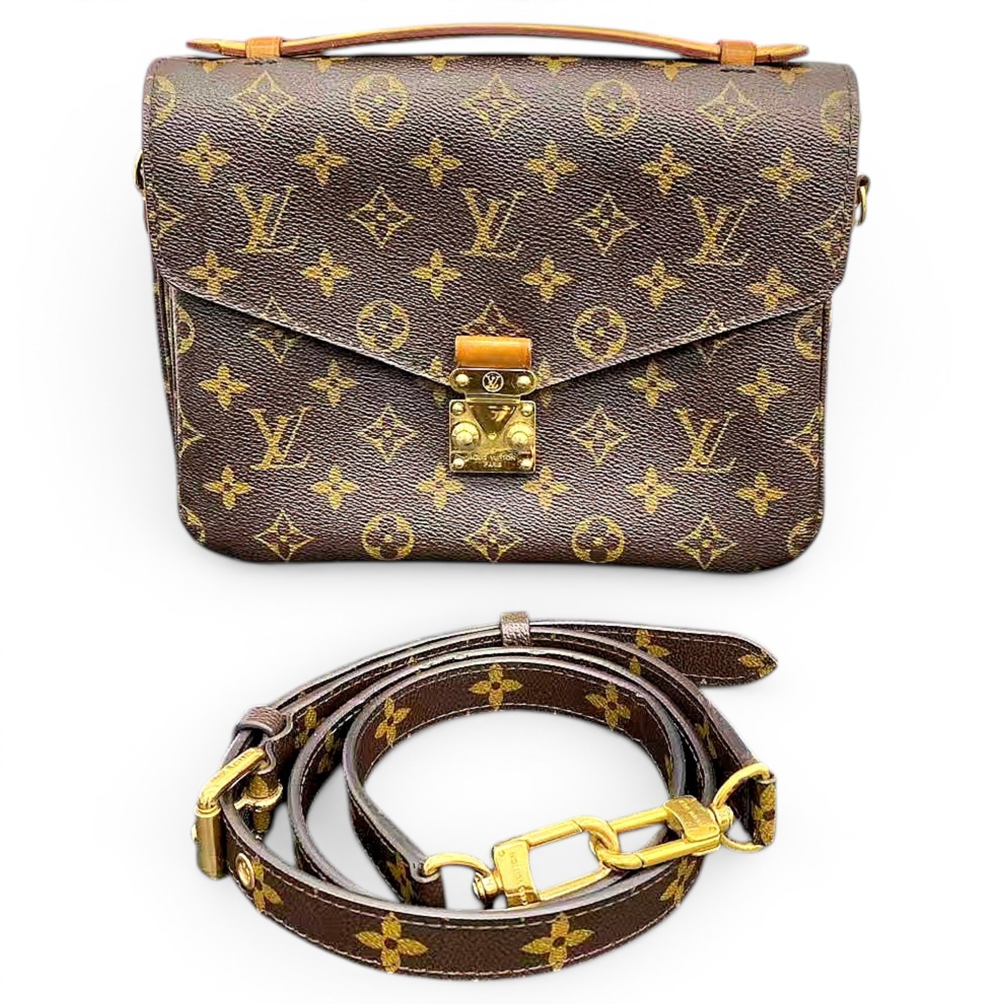 Metis leather crossbody bag