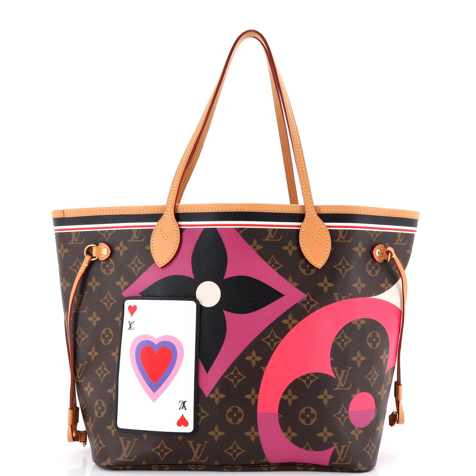 Louis Vuitton Neverfull NM Tote Limited Edition Game On Monogram Canvas MM
