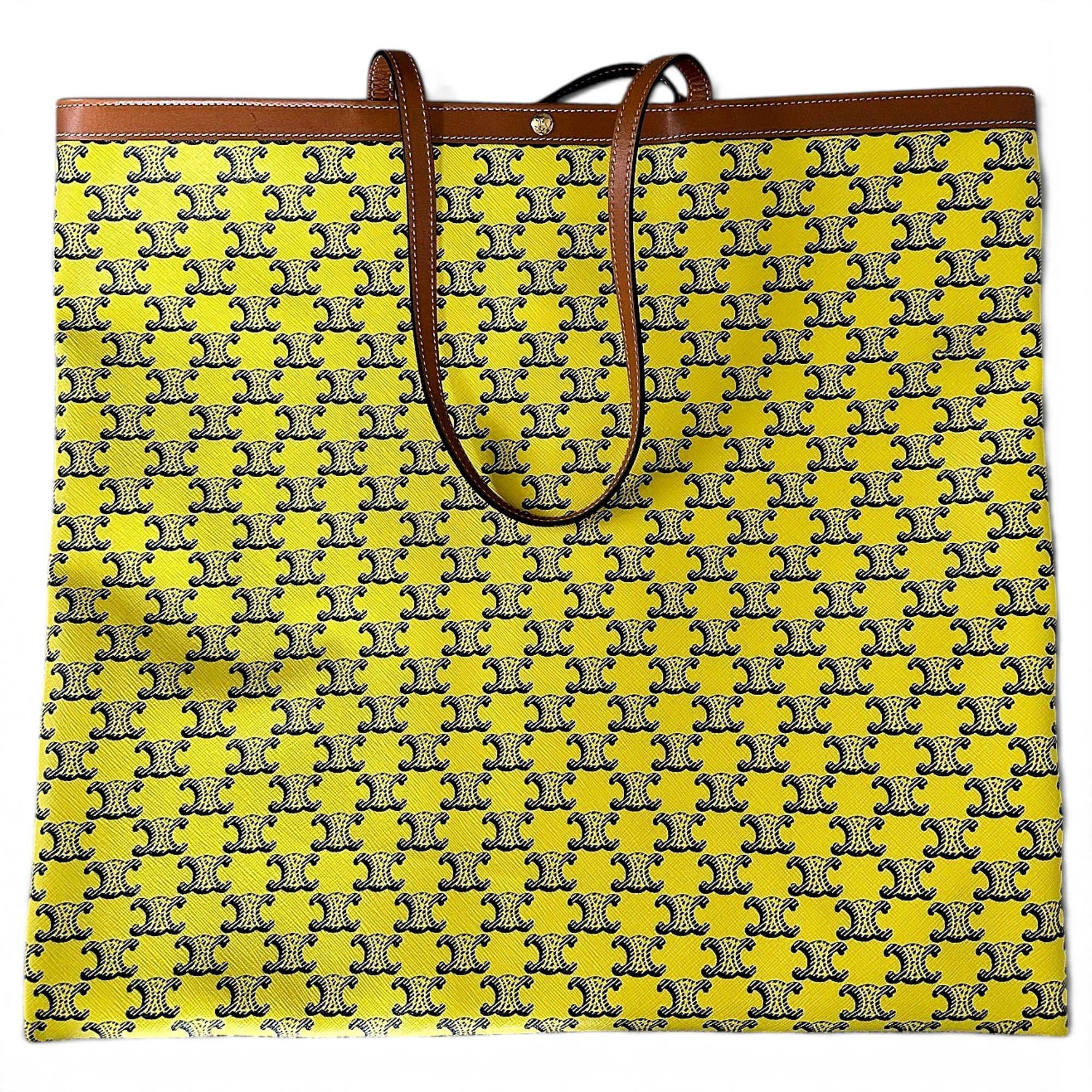 Leather tote