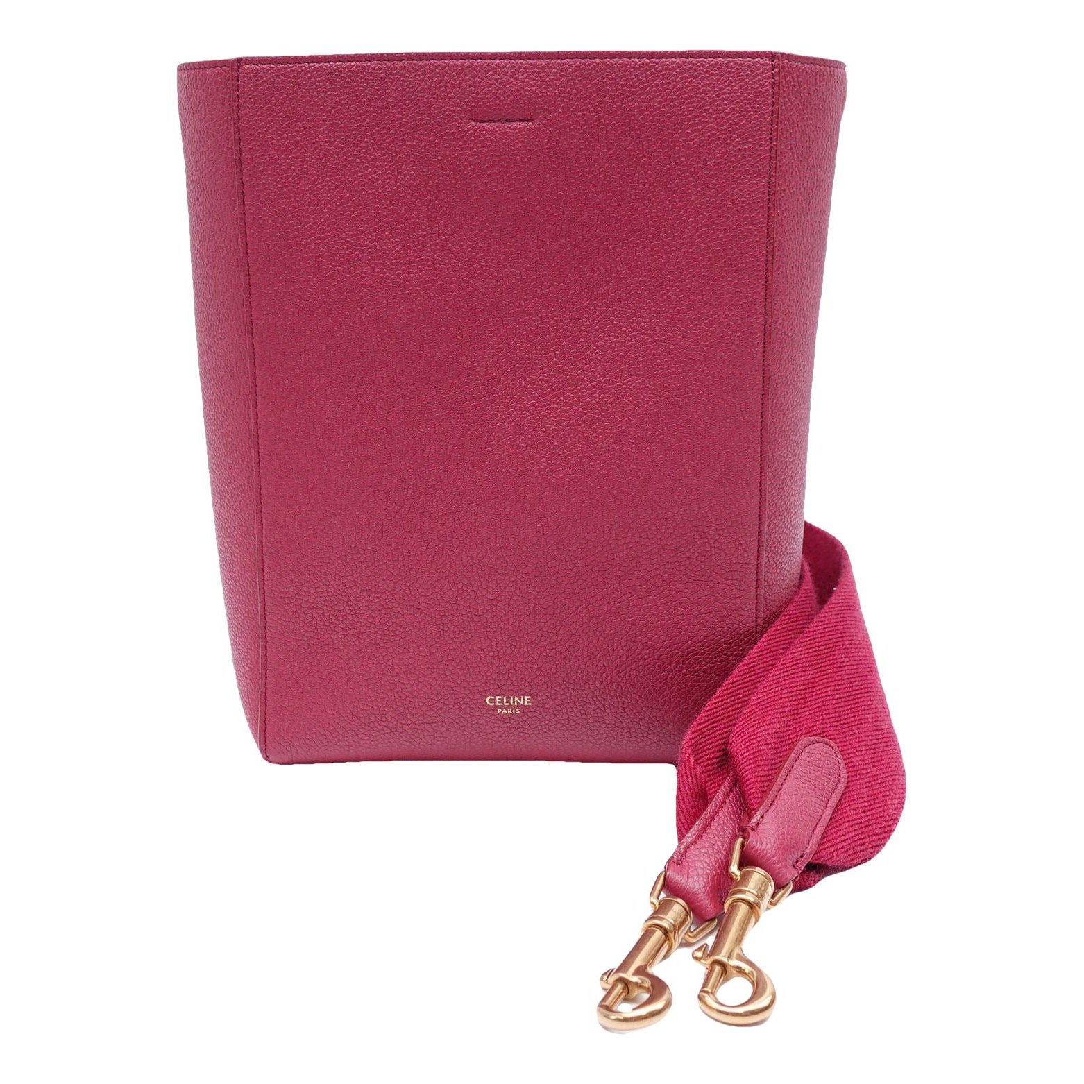 Seau Sangle leather tote